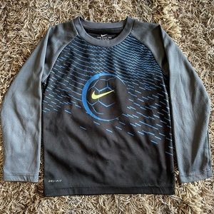 Boys Nike long sleeve athletic shirt